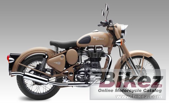 Big Enfield classic desert storm picture and wallpaper from Bikez.com
